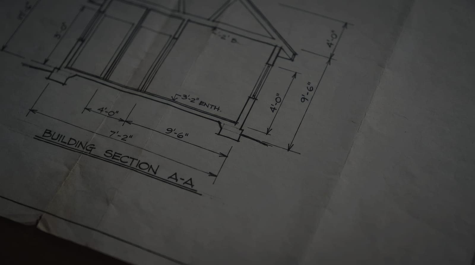 Detail technického výkresu